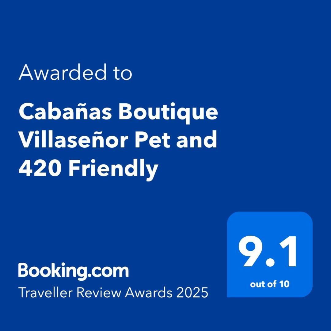 Cabanas Boutique Villasenor Pet And 420 Friendly Huasca de Ocampo Kültér fotó